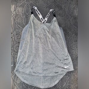 nike workout tank cross back